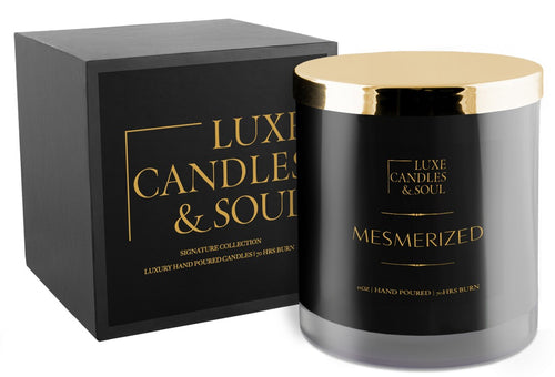 Luxury Quality Scented Hand Poured aromatherapy Candle Mesmerized
